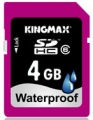 KINGMAX Waterproof SDHC Class 6 (4GB)