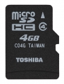 ֥ microSDHC Class4 (4GB)