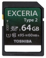 ֥ SDXC UHS-I EXCERIA Type2 (64GB)